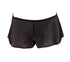 Black Silk Satin Tap Pants